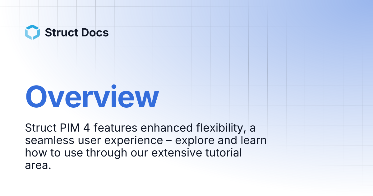 Overview | Struct Docs